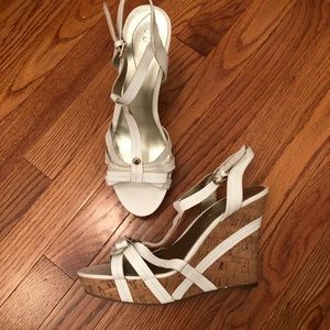 White Guess Wedges